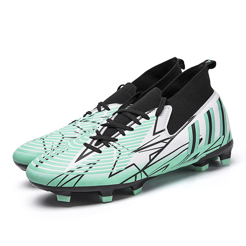 Male Teenager Student Competition Training Soccer Shoes